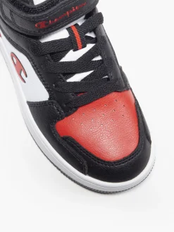 Junior Rebound 2.0 Mid Black/Red Trainers