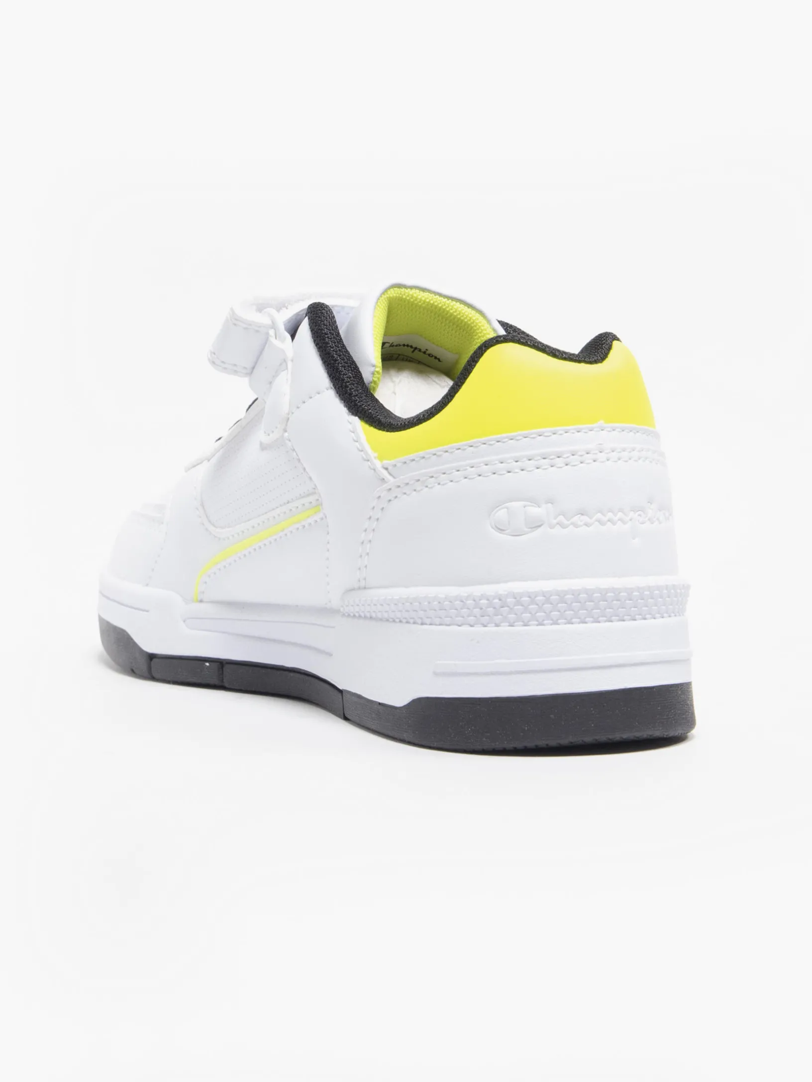 Junior Rebound Heritage White/Black/Yellow Trainers
