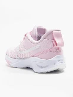 Junior Star Runner 4 Pink/White Trainers
