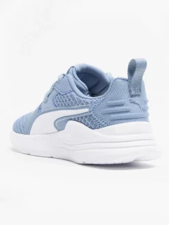Junior Wired Run Blue Trainers