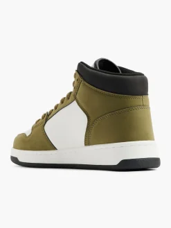 Khaki/Black Airwalk Mid Trainers