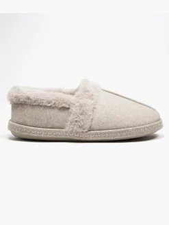 Ladies Beige Slippers