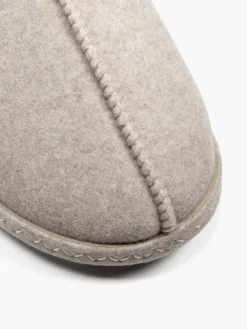 Ladies Beige Slippers