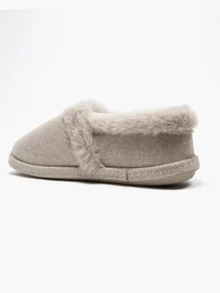 Ladies Beige Slippers