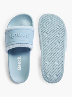 Ladies Bench Blue Slides