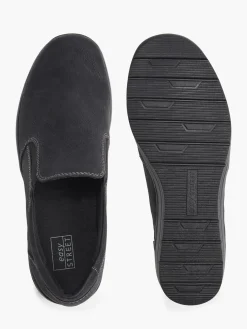 Ladies Black Slip On Comfort Shoes