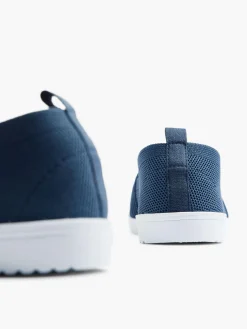 Ladies Blue Slip-on Shoes