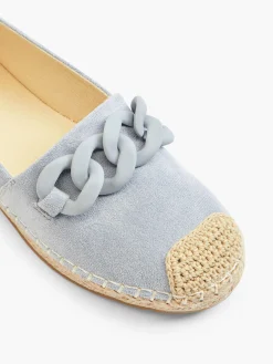 Ladies Espadrille With Chain Detail