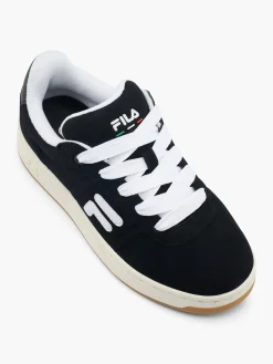 Ladies Fila Black and White Trainers