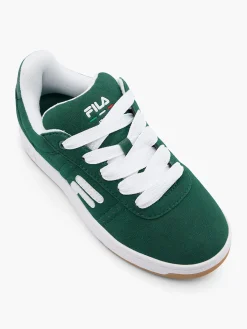 Ladies Fila Dark Green Trainers