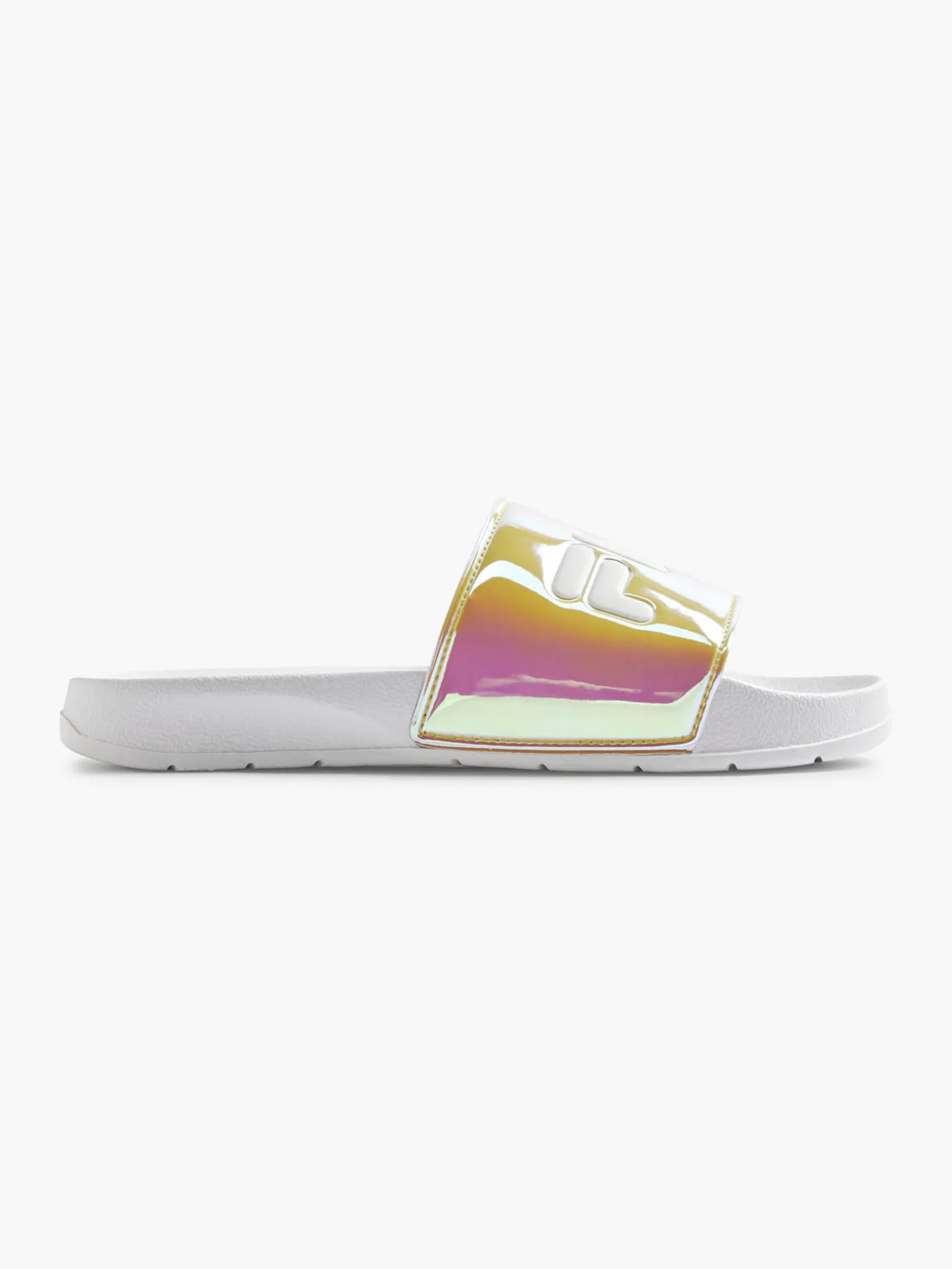 Ladies Fila Iridescent Slides