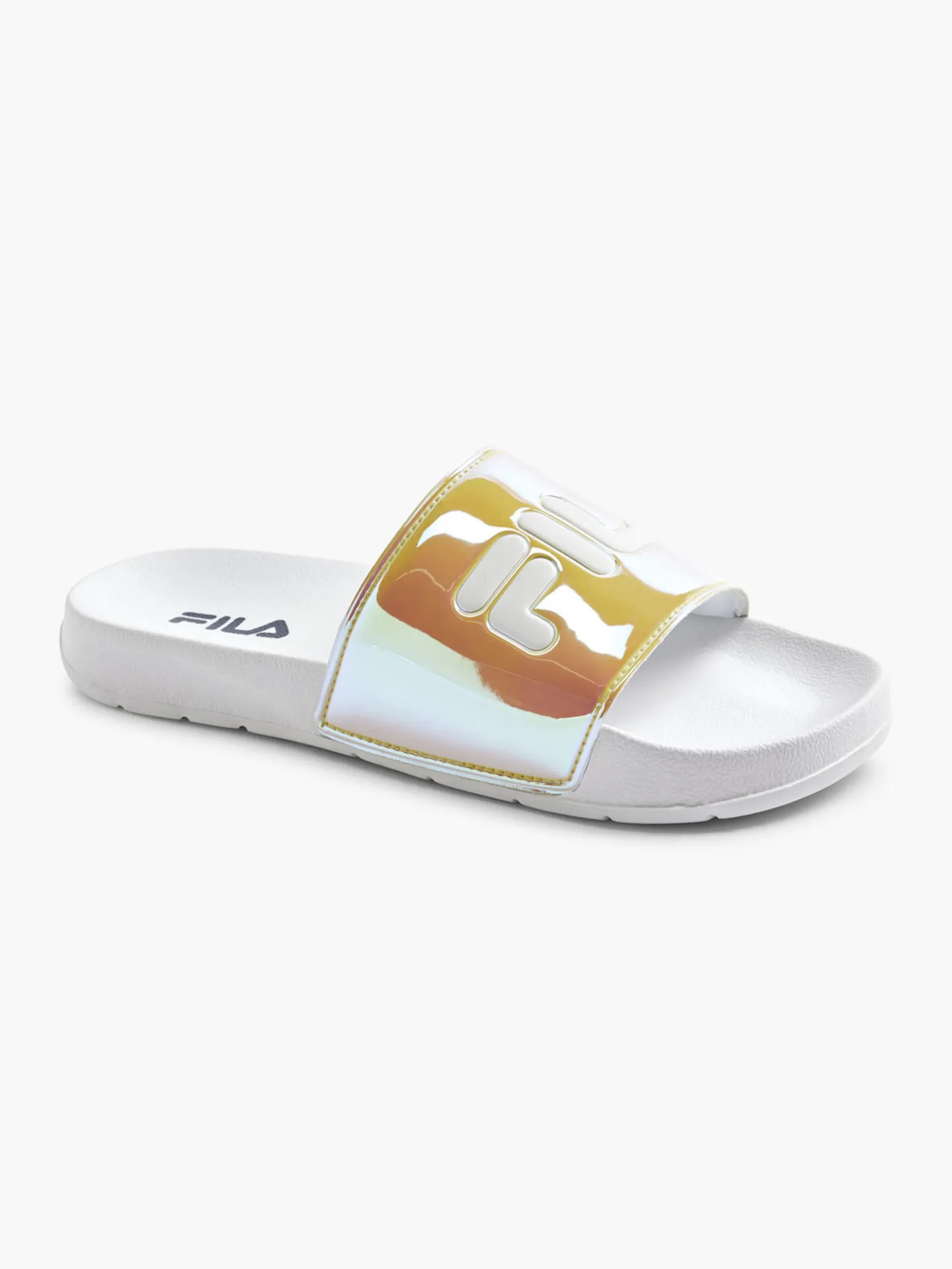Ladies Fila Iridescent Slides