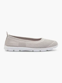 Ladies Fly Knit Sporty Ballerinas