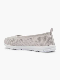 Ladies Fly Knit Sporty Ballerinas