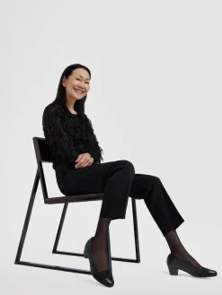 Ladies Formal Comfort Black Shoes