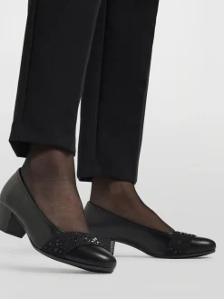 Ladies Formal Comfort Black Shoes