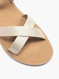 Ladies Gold Sandals
