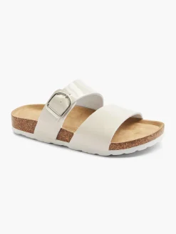 Ladies Graceland Cream Footbed