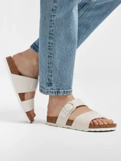 Ladies Graceland Cream Footbed