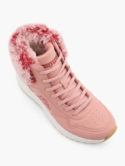 Ladies Kappa Hi Tops Pink Trainer