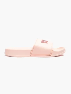 Ladies Levi Pink Slides
