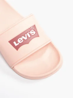 Ladies Levi Pink Slides