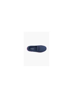 Ladies Navy Lightweight Slip On Shoes