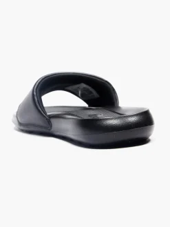 Ladies Nike Victori One Slides with Pale Pink Logo