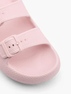 Ladies Pink Eva Slides