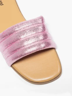 Ladies Pink Sparkle Sandals