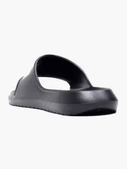 Ladies Puma Black Divecat Slides