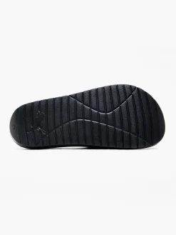 Ladies Puma Black Divecat Slides