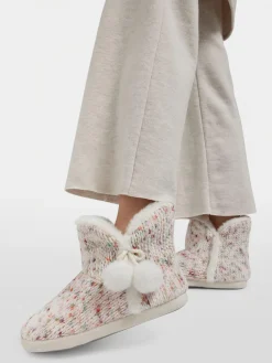 Ladies Slipper Boots