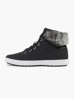 Ladies VTY Black Mid-cut Trainers
