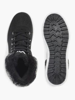 Ladies VTY Black Mid-cut Trainers