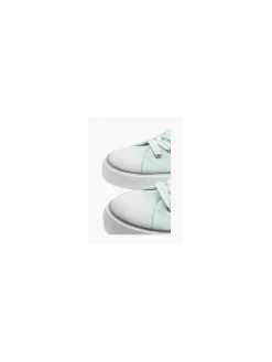 Ladies VTY Mint Canvas Lace-ups