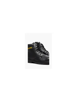 Landrover Black Leather Lace-up Safety Boot