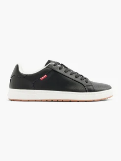Levi Black Casual Lace-up Trainer