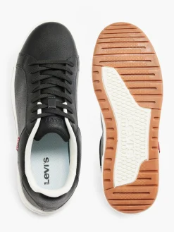 Levi Black Casual Lace-up Trainer