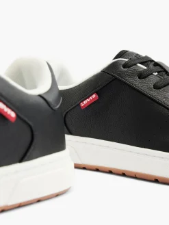 Levi Black Casual Lace-up Trainer