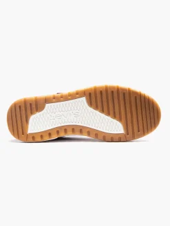 Levi Medium Brown Smart Lace-up Trainer
