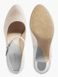 Light Pink Mid Heel Court