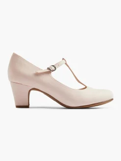 Light Pink T-Bar Heel