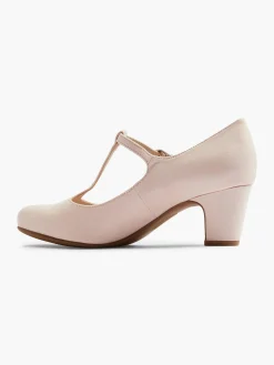 Light Pink T-Bar Heel