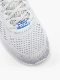 Lightweight Skechers Grey/Blue Trainers