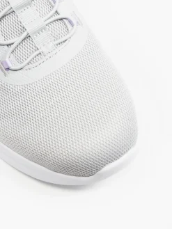 Lightweight Skechers Lilac/Grey Trainers