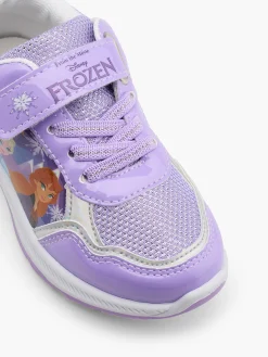 Lilac Frozen II Velcro Trainers