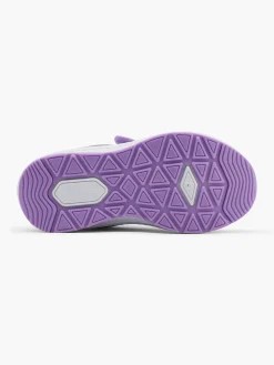 Lilac Frozen II Velcro Trainers