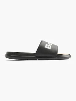 Mens Bench Black Slides