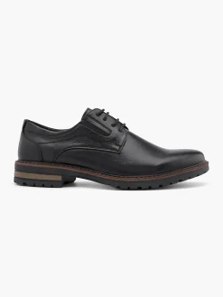 Mens Black Formal Lace-up Shoes